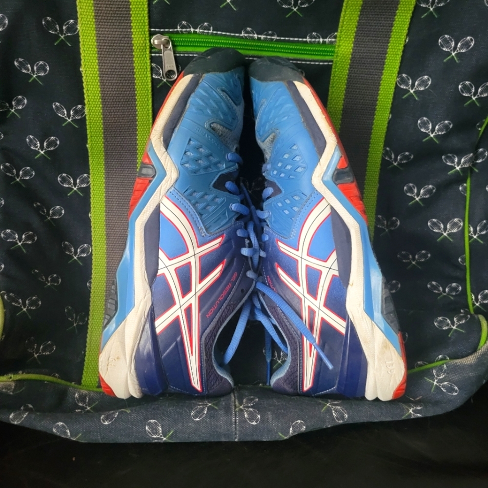Asics Gel Resolution 6 tennis pickleball shoe